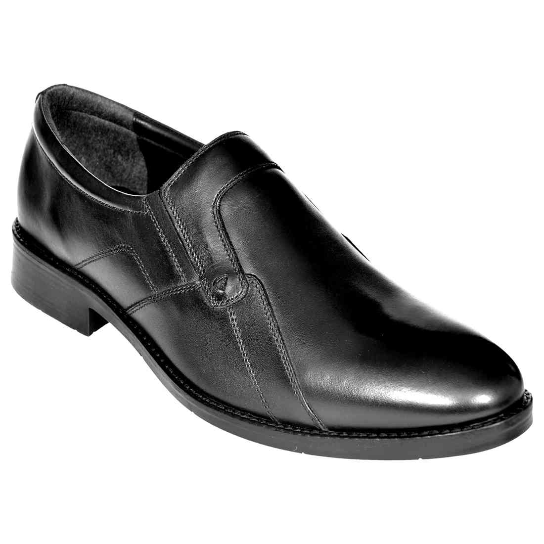 OHM New York Side Stitched Designer Leather Slip-on Shoes